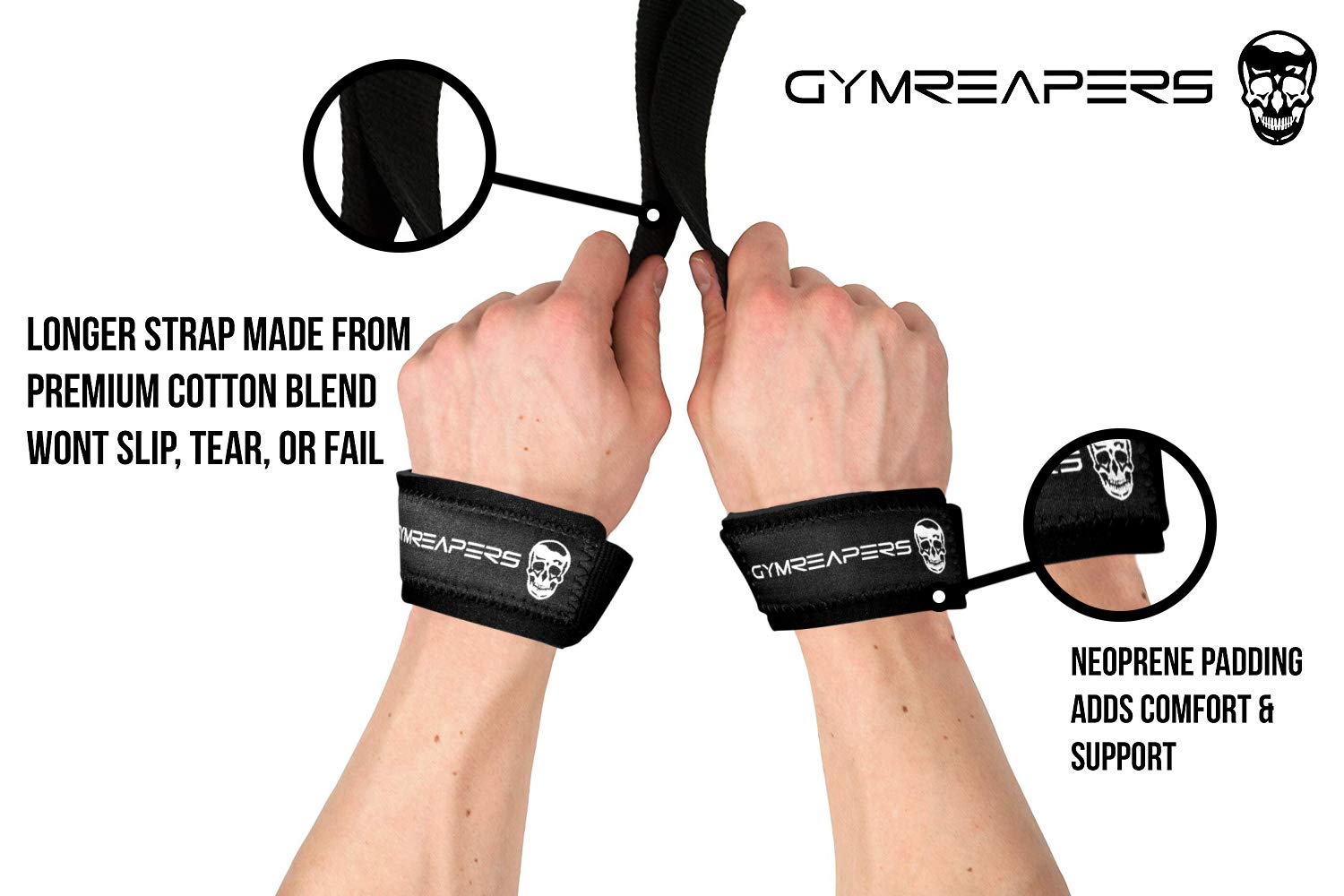 How to Wear Gym Reaper Straps