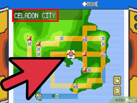 Where is the 6Th Gym in Pokemon Fire Red