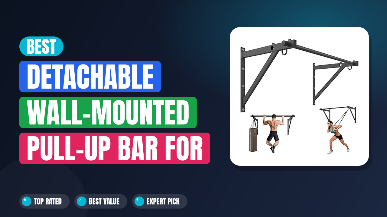 Best Detachable Wall-Mounted Pull-Up Bar for Concrete Walls
