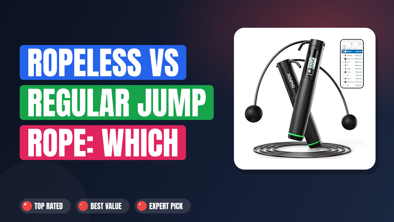 Ropeless vs Regular Jump Rope: Which Should You Buy?